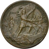 Medaille von Mayer & Wilhelm auf den Ersten Weltkrieg 1914
